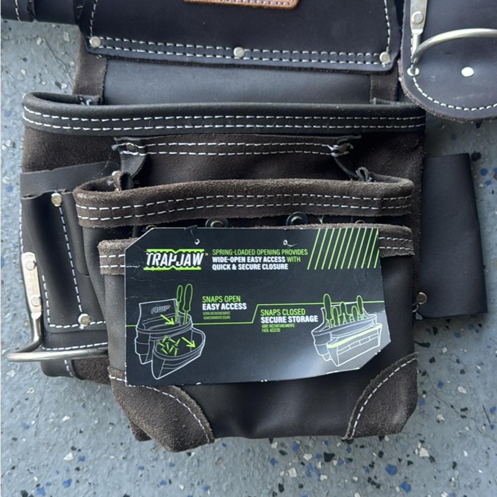 Black Belt Bag for Men